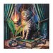 Tablou canvas cu led pisicuta Book of Shadows - Lisa Parker, 30x30cm